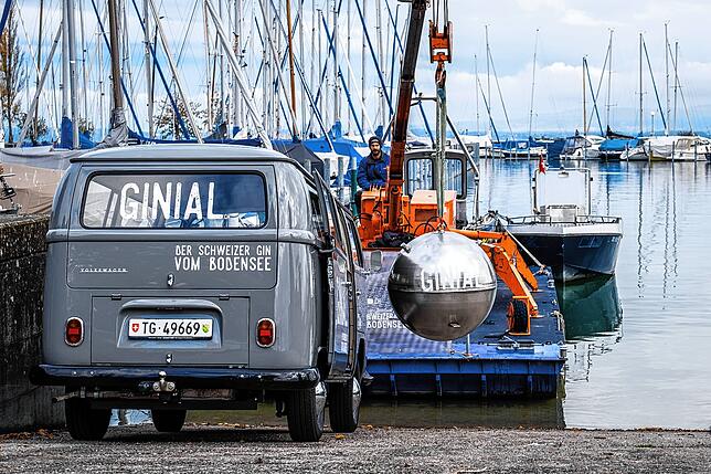 Wird es wieder Bodensee-Gin geben? Diejenigen, die auf der Website das alkoholische Getränk bereits vorbestellt hatten, haben ihr Geld ...