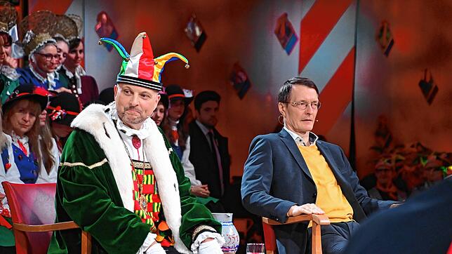 Bild : Karl Lauterbach vor dem Narrengericht Stockach: Die besten Bilder