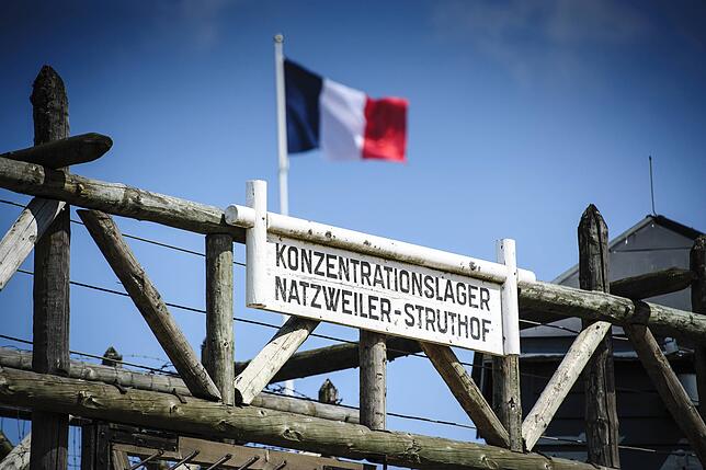 Das KZ Natzweiler im Elsass.