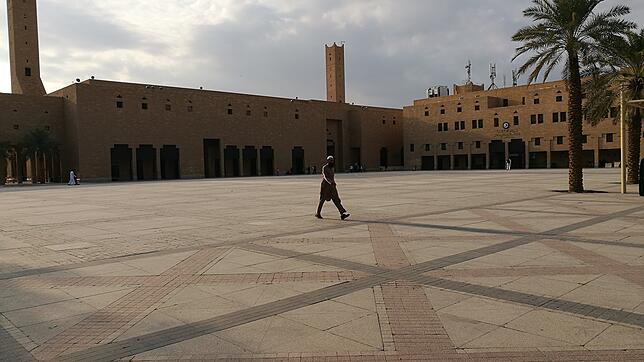 Der Deera-Platz liegt mitten in Riad. Auf dem Bild ist es ruhig, häufig finden hier aber Hinrichtungen statt. Bild: Scheinhof