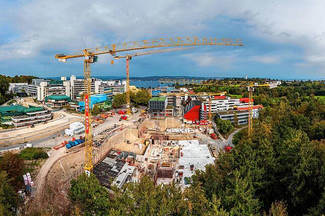 Auf dem Areal der Uni Konstanz wird gebaut &ndash; aber keine medizinische Fakultät.