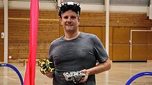 Robin Andris ist begeisterter Drohnenflieger und organisiert die Treffen der Fluggruppe.