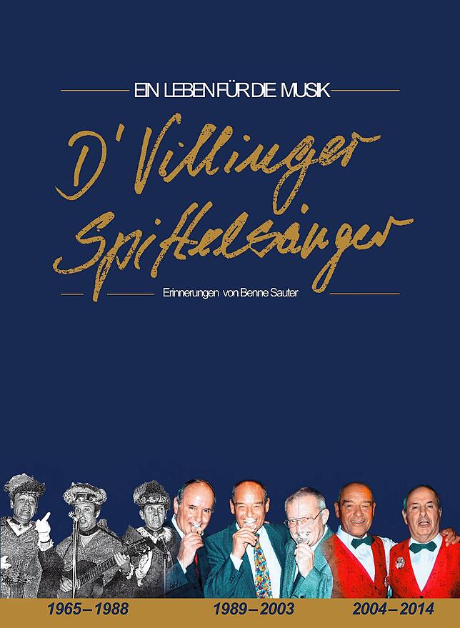 So sieht es aus, das Cover des Buches über die Spittelsänger.