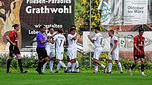 Fünfmal jubelte der FC Kluftern beim FC Bodman-Ludwigshafen. Der hatte einen rabenschwarzen Tag erwischt und verlor 2:5.