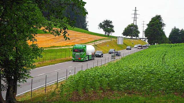 Die Straße zwischen Zollamt Solgen und Wil wird ab dem 15. Juli 2023 komplett gesperrt.