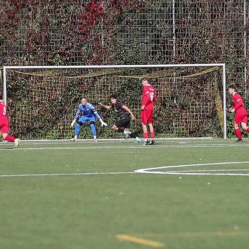 Tor zum 0:1 durch Joshua Eggerstorfer (SCP2)
