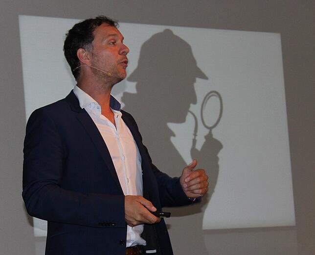 Neurologe Dr. Volker Busch, frei nach Sherlock Holmes: Nicht nur schauen, sondern auch sehen – das ist eine Frage der ...