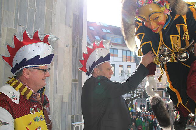 Bild 22: So lief der Rathaussturm in Friedrichshafen (1)