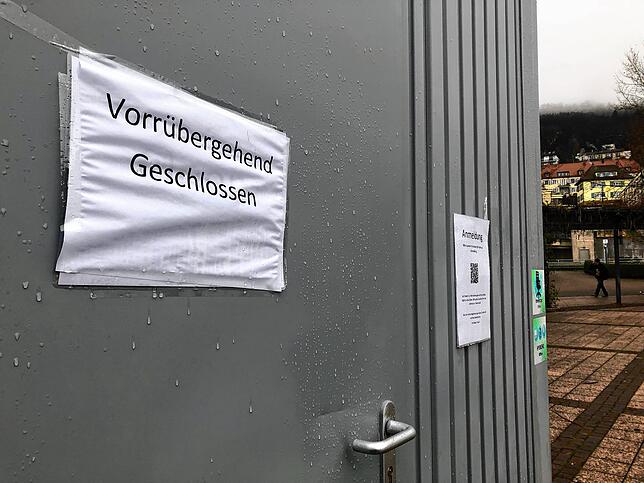 Auch die Corona-Teststation auf dem Waldshuter Viehmarktplatz ist seit Dienstag bis auf Weiteres geschlossen.