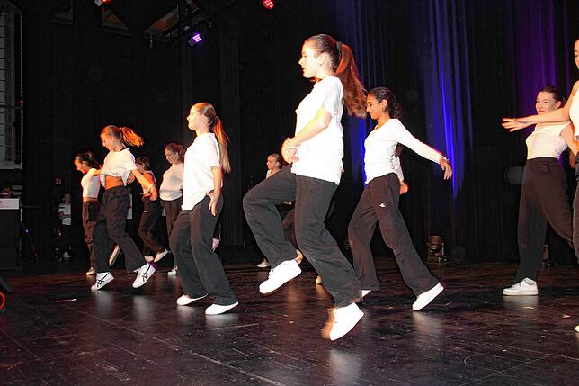 Die Hip-Hop Tanzgruppe No NameZ aus dem Jugendzentrum Tiengen (Juz).
