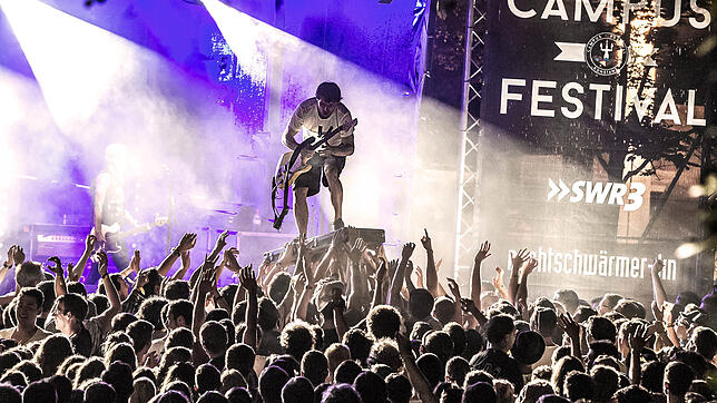 Das Campus Festival in Konstanz zieht viele Studenten an.