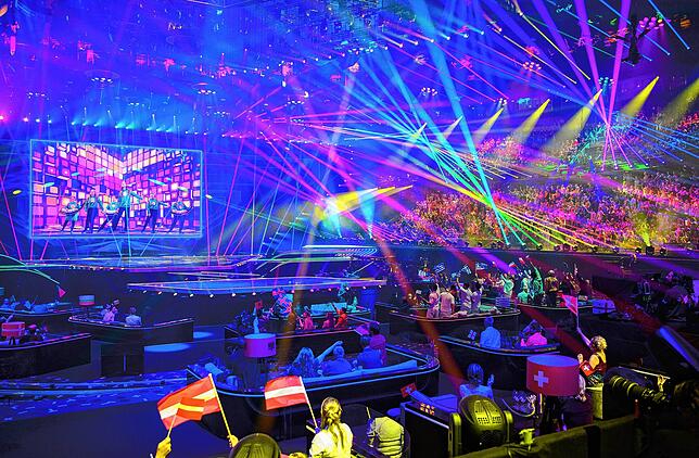 Auf dieser Bühne wird Jendrik am Samstag, 22. Mai, für Deutschland singen.
