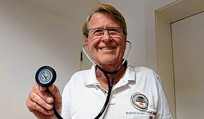 Seine Patienten sind für ihn Herzenssache, nicht nur, wenn er das Stethoskop anlegt. Michael Luft hat seine Villinger Hausarztpraxis bis ...