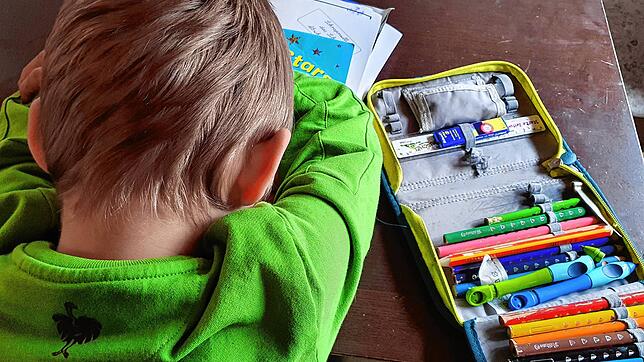 Das Homeschooling bringt manches Kind zur Verzweiflung – vor allem Grundschulkinder haben es schwer. (Symbolbild)