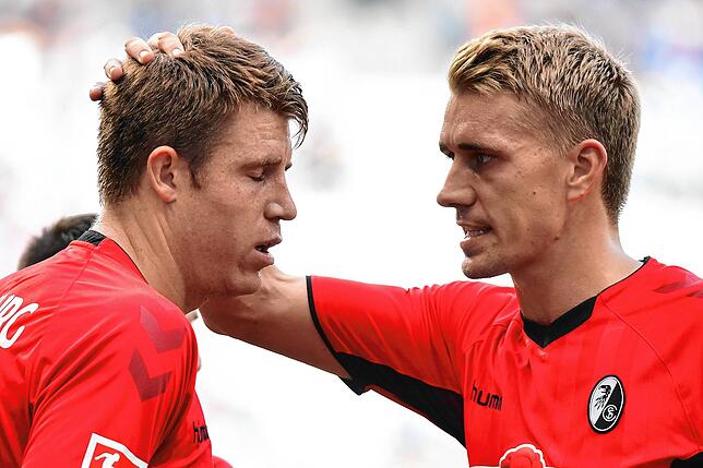 Archivbild: Dominique Heintz (l) und Nils Petersen