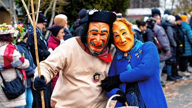 Bild : Grenzsteintreffen Brigachtal: So schön war‘s beim Umzug durch Kirchdorf – Teil 1