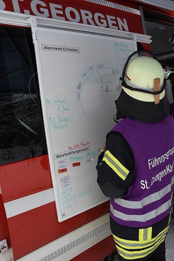 Bild 20: Bilder vom Großeinsatz der Feuerwehr