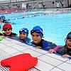 Tessa, Konstantin, David und Lea (von links) vom Schwimmklub Sparta hoffen darauf, dass ihre Fördergruppe auch nach dem 25. Oktober ...