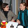 Monika Buschmann (links) und Cornelia Conzelmann berichten von ihren Gespräche mit mehreren Abgeordneten über die Schließung des ...