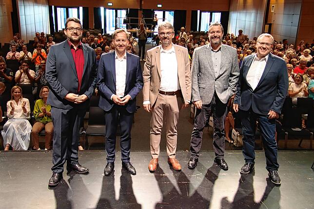Bild 2: Bilder von der SÜDKURIER-Wahlarena zur OB-Wahl in Waldshut-Tiengen