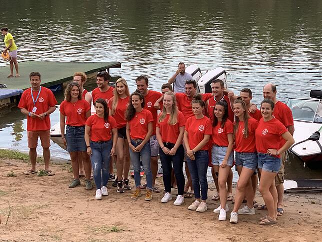 Die Wasserski-Läuferinnen und -Läufer des Deutsch-Schweizerischen Motorboot-Clubs nahmen erfolgreich am Youro Kup 2019 teil.