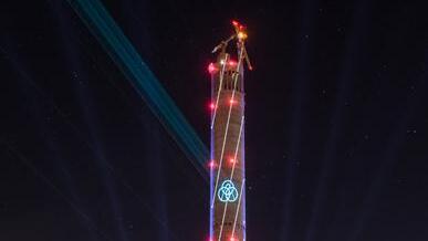 Noch stehen die Baukräne, doch der Rohbau des Thyssenkrupp-Testturms bei Rottweil hat seine Endhöhe von 244 Metern erreicht. Durch die ...