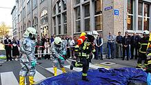 Bei der diesjährigen Hauptübung proben die Werkfeuerwehren Maggi und Fondium gleich zwei Einsatzszenarien auf dem Maggi-Gelände. Das ...