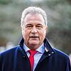 Claus Weselsky, Vorsitzender der Gewerkschaft Deutscher Lokomotivführer (GDL), kommt zur Fortsetzung der zweiten Runde der ...