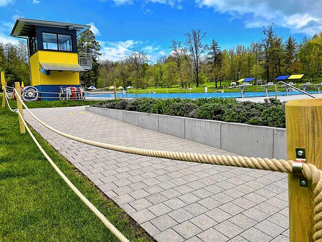 Bild 10: Rundgang: Das Villinger Kneippbad könnte schon bald öffnen &ndash; noch aber es ist ruhig