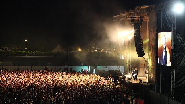 Rock am See vor fünf Jahren beim Auftritt der Gruppe Seeed: Die Chancen für eine Neuauflage des zuletzt schwach besuchten Festivals ...