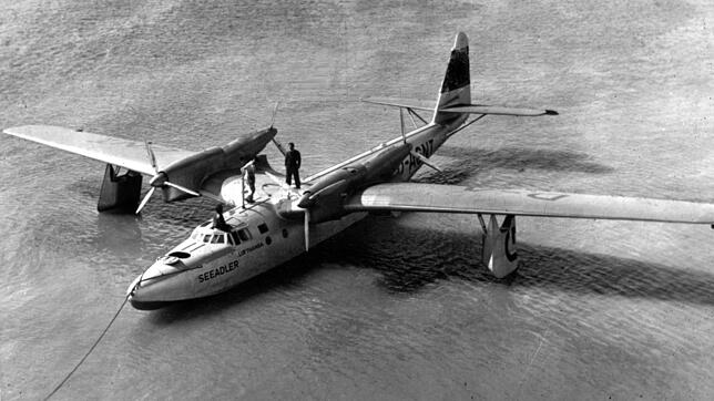 Die Do 26 flog für die Lufthansa ab 1939 über den Atlantik.