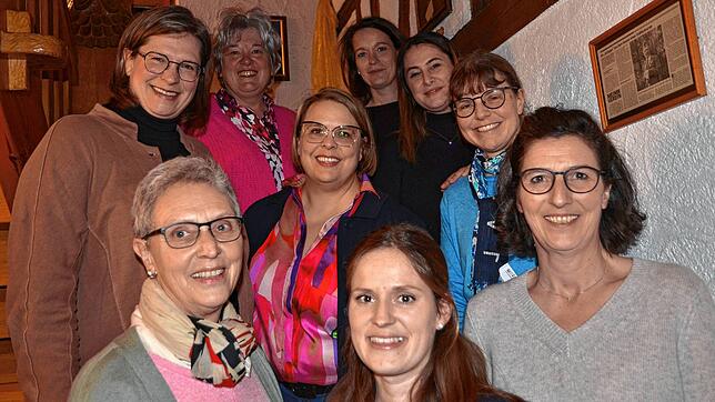 Die CDU-Kandidatinnen für den Gemeinderat (von links): Ulrike Specker, Kerstin Mock, Susanne Sträßle, Susanne Schwaderer, Sabrina Heiß, ...