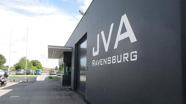 Der Eingangsbereich der Justizvolzugsanstalt in Ravensburg-Hinzistobel. Bild: JVA
