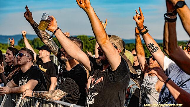 Das Nordrock-Open-Air sorgte vergangenes Jahr für viel Begeisterung bei den Metal-Fans. Foto: Annika Leisinger-Brandl