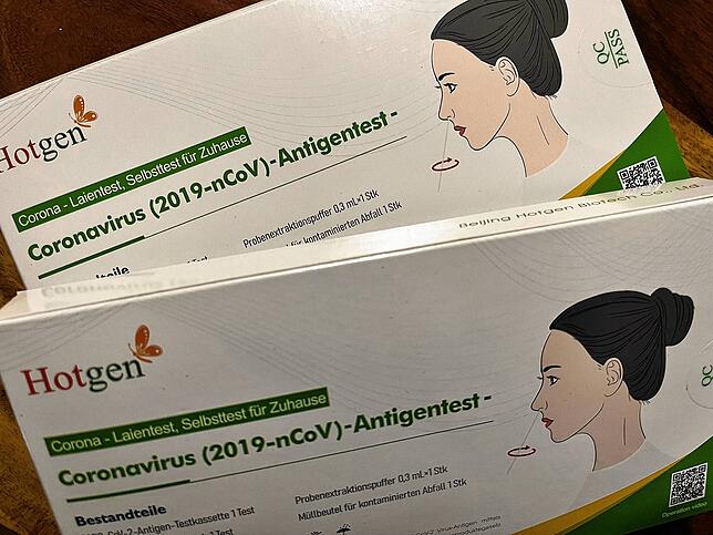 In den Kitas werden wieder Selbsttests für zu Hause ausgegeben.