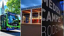 Stadtwerk am See, Messe Friedrichshafen und der Medizin Campus Bodensee sind drei Unternehmen, an denen die Stadt Friedrichshafen ...