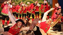 Fetzige Fasnachter: Eine Glanznummer des Bohlinger Narrenspiegels ist das Zusammenspiel zwischen Zunftmusik und Narrenrat. Mehr als 250 ...