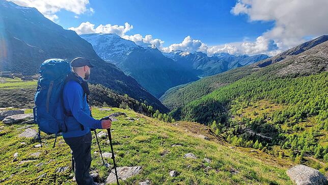Marc Hensel beim Training im Tessin. Der 37-Jährige ist joggt und wandert viel &ndash; eine 640-Kilometer-Tour ist für ihn aber auch ...