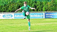 In Torlaune: Justin Groß – hier ein Archivfoto – steuerte drei Treffer zum 6:2-Erfolg des SV RHeintal bei der Spvgg. Wutöschingen bei.