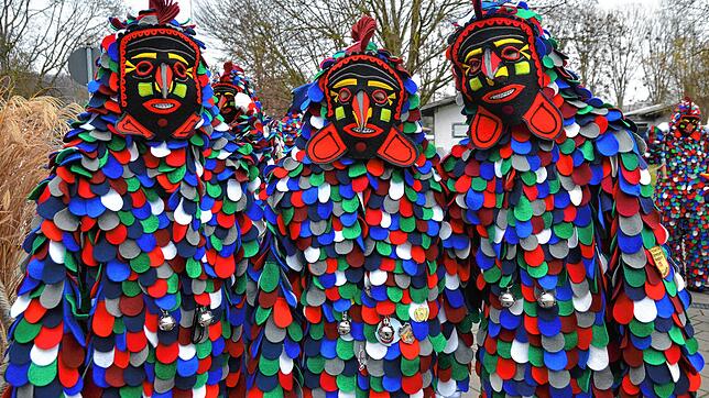 Bild : Markdorf feiert Fasnet: Die beeindruckendsten Bilder der Schüler- und Kindergartenbefreiung