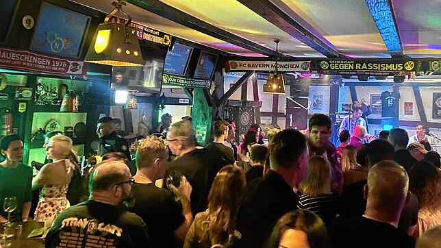 Veranstaltungen im Irish Pub werden gut besucht.