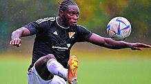 Wieder im Waldstadion: Paul Mendy verließ den SV 08 Laufenburg nach der Saison 2023/24 und wurde Spielertrainer beim SV Dogern. Nun ...