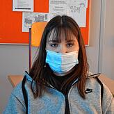 Evelyn (16): &bdquo;Natürlich mache ich mir Sorgen vor den Prüfungen, vor allem da, wo noch Lücken sind.&ldquo;