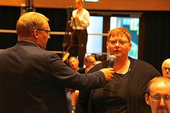Bild 22: Bilder von der SÜDKURIER-Wahlarena zur OB-Wahl in Waldshut-Tiengen