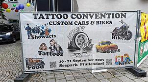 Die erste Tattoo-Convention findet vom 19. bis 21. September im Seepark Linzgau statt.