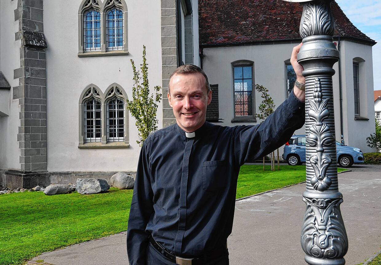 Markdorf Martin Heine ist neuer Vikar in Markdorf Warum er eine ganze besondere Beziehung zu
