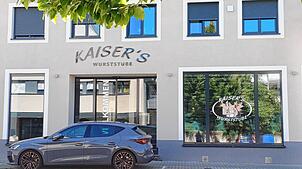 Kaiser‘s Wurststube eröffnet jetzt neu in Murg eine neue Metzgereifiliale mit Imbiss. Fotos: Kaiser`s Wurststube