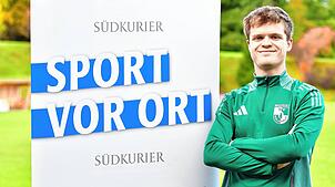 Lebt für den Fußball: SÜDKURIER-Querpässe mit Abwehrspieler Robin Rüd (22) vom Bezirksligisten SV Waldhaus steht Rede und Antwort.