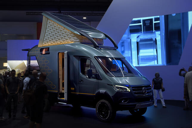 Hingucker des Caravan Salon 2019: das Hymer ConceptCar VisionVenture.
