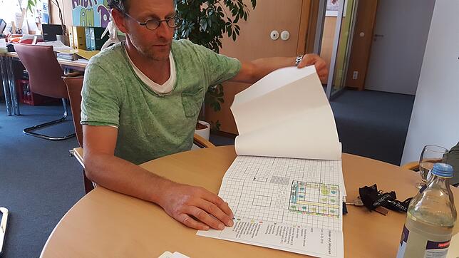 Freut sich über die Sanierung, die jetzt in die Wege geleitet werden soll: Schulleiter Bernd Ellinger vom Deutenberg-Schulverbund in ...